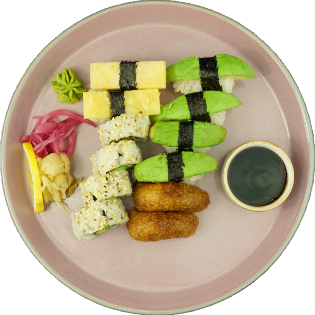 Vegetarisk 12 bitar